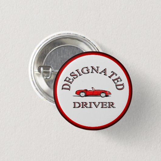 Aangewezen stuurprogramma ronde button 3,2 cm (Voorkant /achterkant)