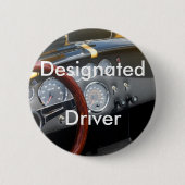 Aangewezen stuurprogramma ronde button 5,7 cm (Voorkant)