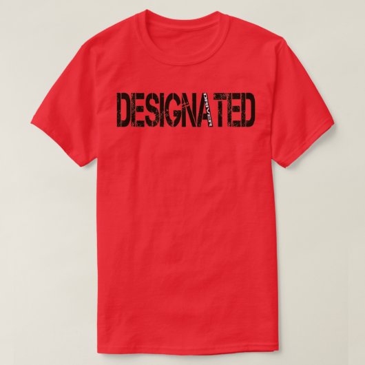 Aangewezen stuurprogramma Sober-drivers koelen T-shirt (Design voorkant)