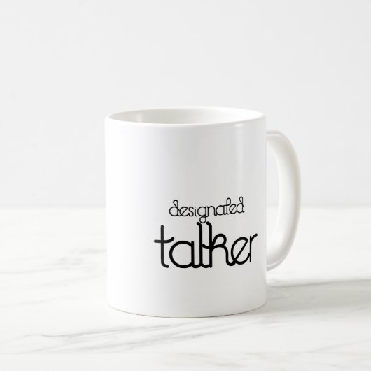 Aangewezen Talker-Mok Koffiemok (Voorkant rechts)