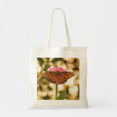 Aangifte Afbeeldingen Butterfly canvas tas (Voorkant)