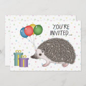 Aangifte van Afrikaanse Pygmy Hedégel Kaart (Voorkant / Achterkant)