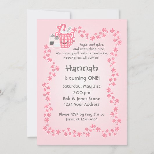 Aangifte voor suiker en specerijen kaart (Voorkant)