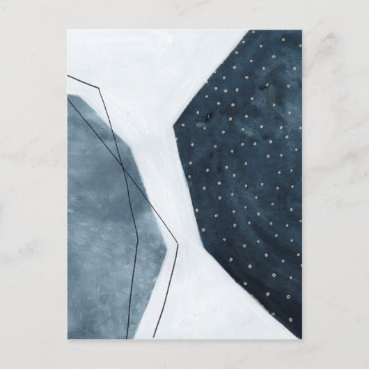 Aangrenzende abstractie briefkaart (Voorkant)