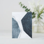 Aangrenzende abstractie briefkaart (Staand voorkant)