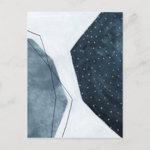 Aangrenzende abstractie briefkaart