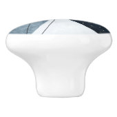 Aangrenzende abstractie keramische knop (Zijkant)