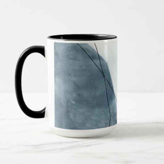 Aangrenzende abstractie mok (Links)