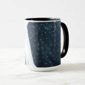 Aangrenzende abstractie mok (Voorkant rechts)