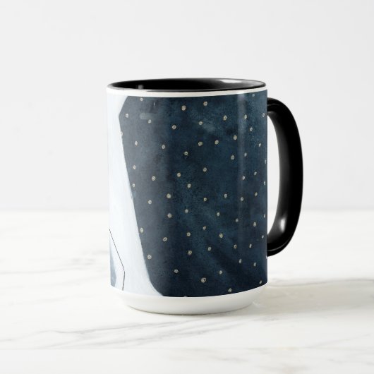 Aangrenzende abstractie mok (Voorkant rechts)