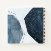 Aangrenzende abstractie notitieboek (Achterkant)