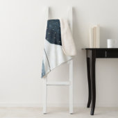 Aangrenzende abstractie sherpa deken (In situ)