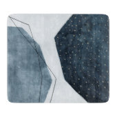 Aangrenzende abstractie snijplank (Voorkant)