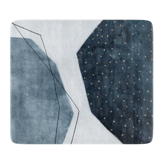 Aangrenzende abstractie snijplank (Voorkant)