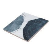 Aangrenzende abstractie tegeltje (Zijkant)