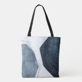 Aangrenzende abstractie tote bag (Achterkant)