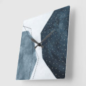 Aangrenzende abstractie vierkante klok (Hoek)