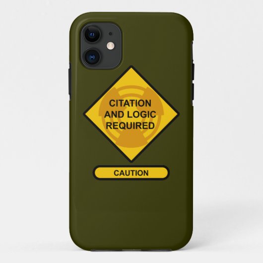 Aanhaling en logica vereist Case-Mate iPhone case (Achterkant)