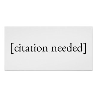 Aanhaling nodig perfect poster