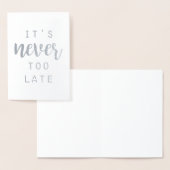 Aanhalingstabel IV | Het is nooit te laat Folie Kaarten (Display)