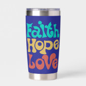 aanhalingsteken geïsoleerde drinkbeker (Achterkant)