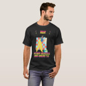 Aanhanger omdat architecten Funny Sarcasm Quote no T-shirt (Voorkant volledig)