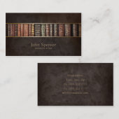 Aanhangers van het Law Bookshelf Visitekaartje (Voorkant / Achterkant)