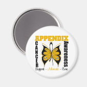 Aanhangsel Bewustmakingsboter Magneet (Voorkant / Achterkant)