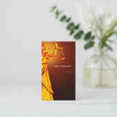 AANHANGSEL BIJ RECHTSGEBIED - Visitekaartje (Staand voorkant)