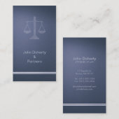 AANHANGSEL BIJ RECHTSGEBIED - Visitekaartje (Voorkant / Achterkant)