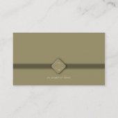 AANHANGSEL BIJ RECHTSGEBIED - Visitekaartje (Achterkant)