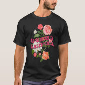 Aanhangsel Is Healthcare Feminist Feminism Flower  T-shirt (Voorkant)