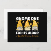 Aanhangsel Kanker Aanhangsel Kanker Kanker Amber L Briefkaart (Voorkant / Achterkant)