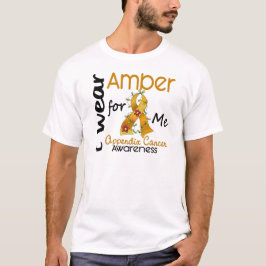 Aanhangsel Kanker I Draag Amber voor mij 43 T-shirt