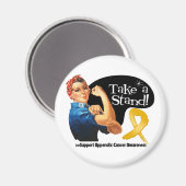 Aanhangsel Kanker Neem een standaard Magneet (Voorkant / Achterkant)