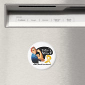 Aanhangsel Kanker Neem een standaard Magneet (Insitu (Vaatwasser))