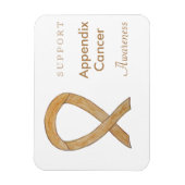 Aanhangsel Kankerbewustmaking Lint Kunstmagneet Magneet (Verticaal)