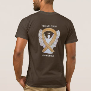 Aanhangsel Kankerbewustzijn Amber Ribbon Angel Shi T-shirt