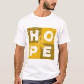 Aanhangsel KankerHOPE Cube T-shirt (Voorkant)
