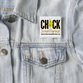 Aanhangsel Kankersteen onderbroken Vierkante Button 5,1 Cm (In situ)