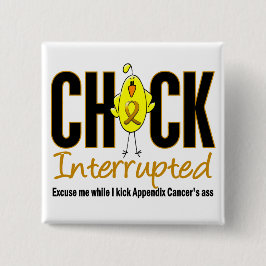 Aanhangsel Kankersteen onderbroken Vierkante Button 5,1 Cm