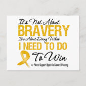 Aanhangsel Kankerstrijd Briefkaart (Voorkant)