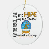 Aanhangsel Kerstmis 3 SneeuwWereldbol Ornamenten (Links)