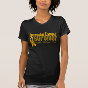 Aanhangsel Koolstof voor kankeroverleving T-shirt