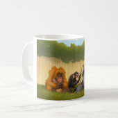 Aanhangsel van de Apes-Mok Koffiemok (Voorkant links)