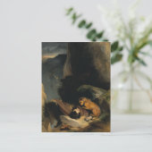 Aanhangsel van Edwin Henry Landseer Briefkaart (Staand voorkant)