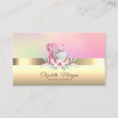 Aanhangselbakkerij voor professionele lakens visitekaartje (Voorkant)