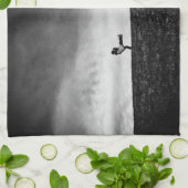 aanhangsels op heuvel theedoek (Gevouwen)