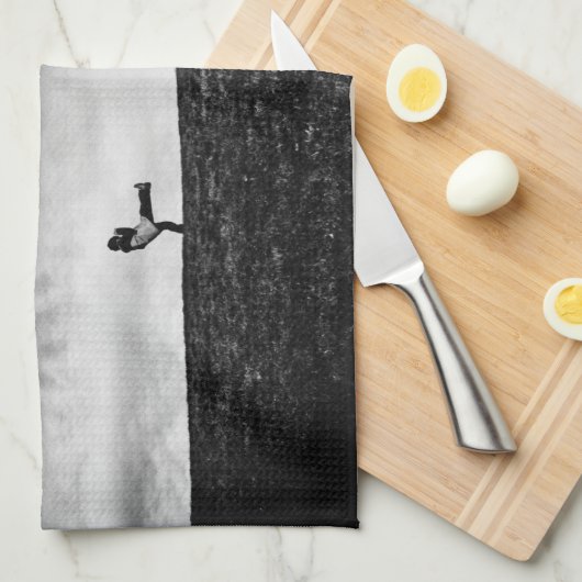 aanhangsels op heuvel theedoek (Quarter Fold)