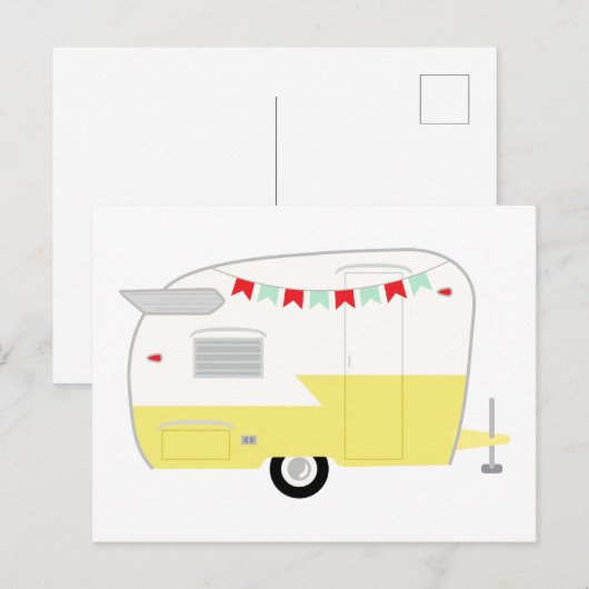 Aanhangwagen Briefkaart (Voorkant / Achterkant)